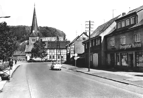 AK, Niedersachswerfen, Ernst-Thälmann-Platz, 1976