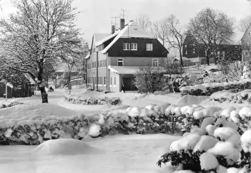 AK, Schönfeld Kr. Dippoldiswalde, Konsum-Gaststätte "Schwalbenhof", 1984