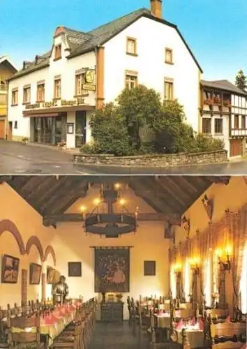 Ansichtskarte, Leiwen Mosel, Restaurant u. Metzgerei A. Herres