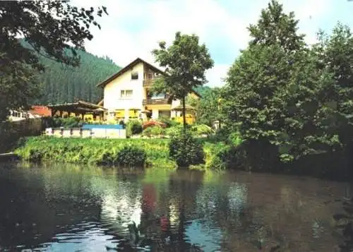 Ansichtskarte, Klosterreichenbach Schwarzw., Café "Gröger", 1980 1