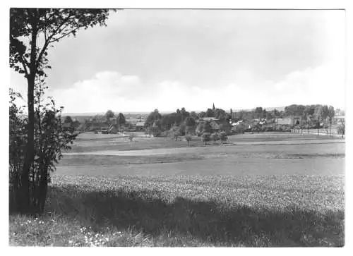 AK, Lomnitz Kr. Dresden, Totale, 1966