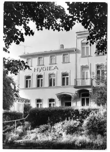 AK, Bad Elster, Haus Hagiea, 1980