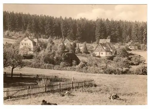 AK, Falkenhain Kr. Dippoldiswalde, Teilansicht, 1970