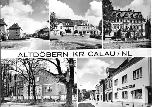 AK, Alddöbern Kr. Calau., fünf Abb., 1979