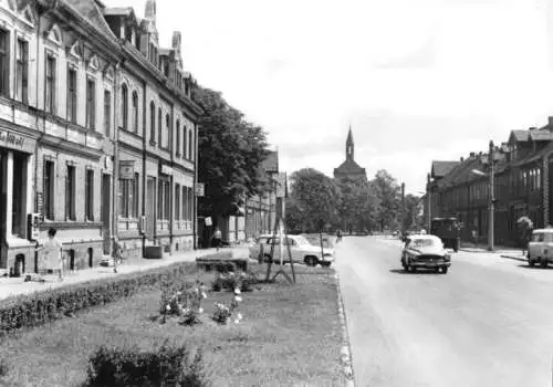 Ansichtskarte, Hasselfelde Kr. Wernigerode, Breite Str., 1972