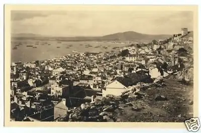 Ansichtskarte, Gibraltar, Teilansicht, um 1930