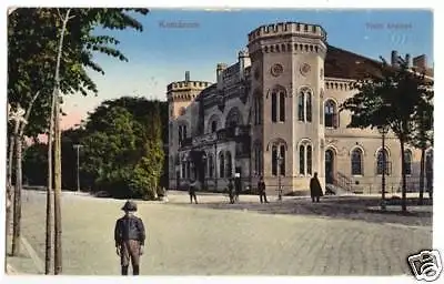 Ansichtskarte, Komárom, Tiszti kaszinó, um 1916