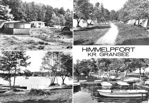 AK, Himmelpfort Kr. Gransee, Zeltplatz am Stolpsee 1980