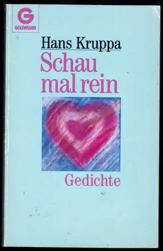 Kruppa, Hans; Schau mal rein, Gedichte, 1992