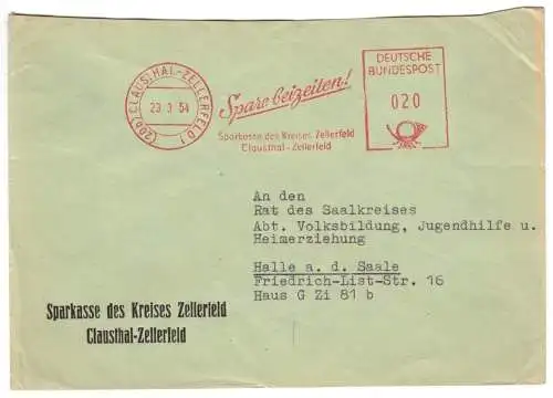 AFS, "Spare beizeiten!", (20b) Clausthal-Zellerfeld 1, 23.3.54