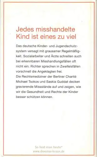 Tsokos, Michael; Guddat, Saskia; Deutschland misshandelt seine Kinder, 2014