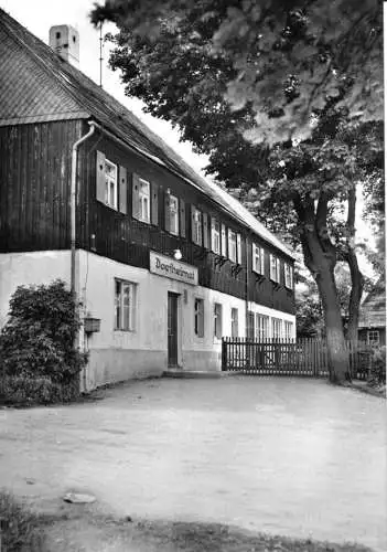 AK, Kurort Seiffen Erzgeb., FDGB-Erholungsheim Gaststätte "Dorfheimat", 1971