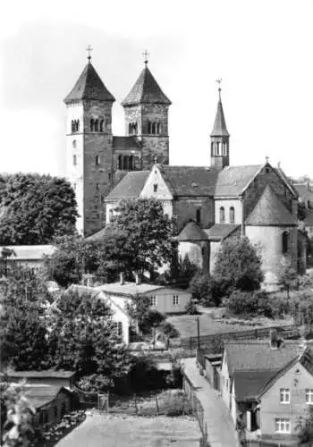 Ansichtskarte, Bad Klosterlausnitz, Teilansicht, 1989