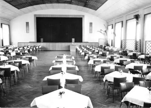 Ansichtskarte, Ostseebad Dierhagen, FDGB-Heim, Speisesaal, 1977