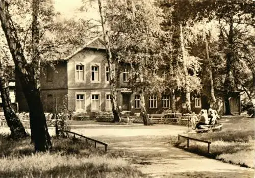 Ansichtskarte, Bad Wilsnack, Haus Birkengrund, 1965