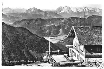 Ansichtskarte, Marquartstein, Hochgernhaus, 1961