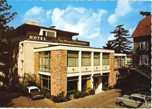 Ansichtskarte, Bückeburg, Hotel Forsthaus Heinemeyer, um 1971