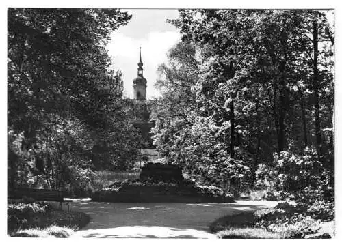 AK, Riesa, Stadtpark, Mittelweg, 1970