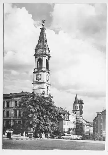 AK, Zittau, Blick zum Johanneum, 1980