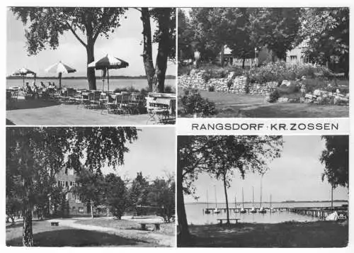 AK, Rangsdorf Kr. Zossen, vier Abb., 1984