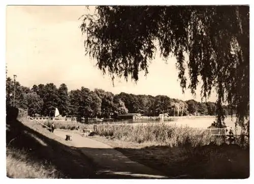 AK, Bad Saarow-Pieskow, Partie am Scharmützelsee, 1966