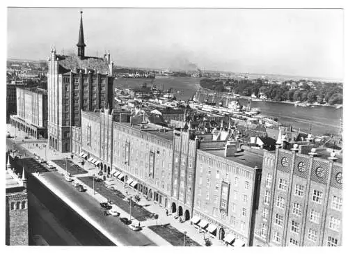 AK, Rostock, Lange Str., 1968