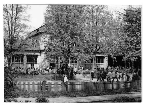 AK, Potsdam, HO-Gaststätte "Historische Mühle", belebt, 1964