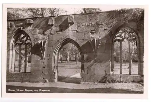 Ansichtskarte, Hirsau, Kloster Hirsau, Eingang zum Kreuzgang, um 1955