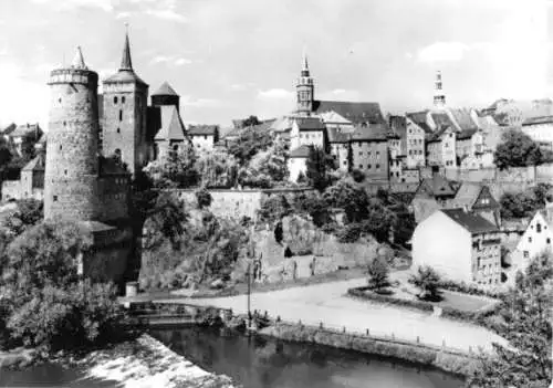 AK, Bautzen, Blick auf die Altstadt, 1971