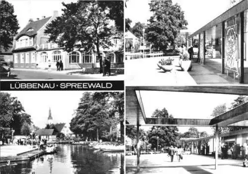 AK, Lübbenau Spreewald, vier Abb., 1971