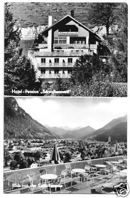 AK, Mittenwald, Hotel - Pension "Schwalbennest", 1967