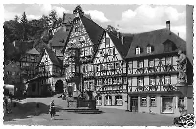 AK, Miltenberg am Main, Marktplatz, 1966