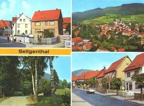 Ansichtskarte, Seligenthal Kr. Schmalkalden, 4 Abb., 1981