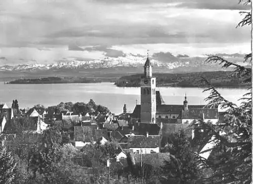 AK, Überlingen Bodensee, Gesamtansicht, ca. 1965