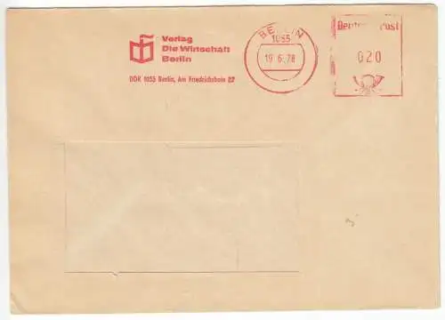 AFS, Verlag die Wirtschaft Berlin, o Berlin, 1055, 19.6.78