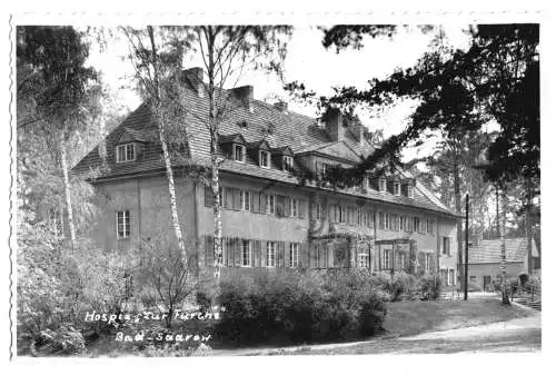 AK, Bad Saarow, Hospiz "Zur Furche", Echtf., um 1960