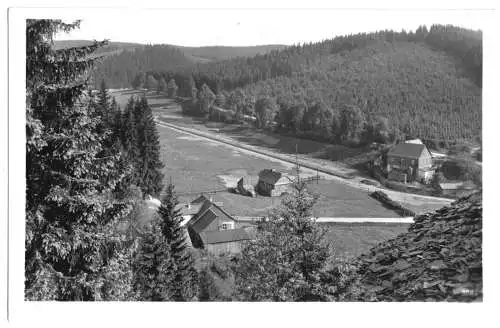 AK, Bad Lobenstein Thür., Im Langwassergrund, 1956