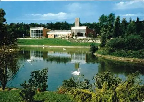 AK, Bad Bramstedt in Holstein, Haus am Teich, um 1970