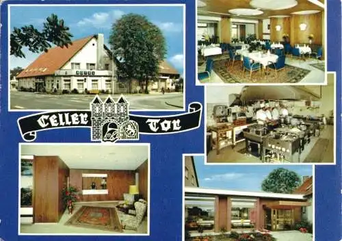 AK, Groß-Hehlen bei Celle, Hotel und Restaurant "Celler Tor", fünf Abb., 1977