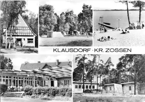 AK, Klausdorf Kr. Zossen, fünf Abb., 1980