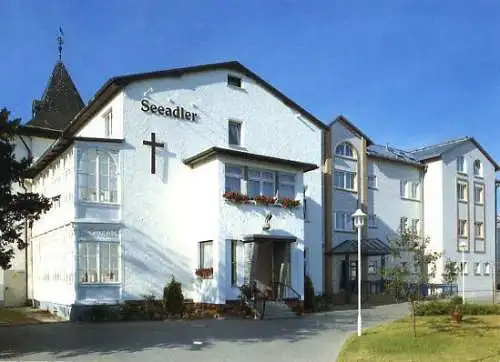 AK, Sellin Rügen, "Haus Seeadler", Ferienstätte, 1998