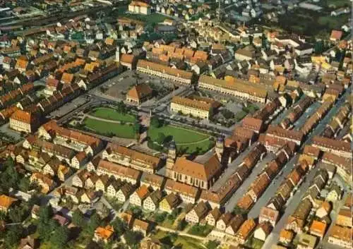 AK, Freudenstadt Schwarzw., Luftbildansicht, ca. 1976