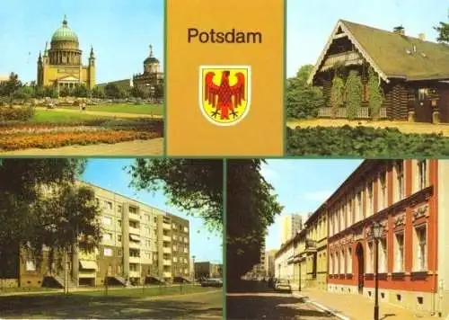 AK, Potsdam, vier Abb., 1988