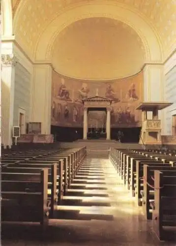 AK, Potsdam, St. Nikolaikirche, Innenansicht 1, 1990