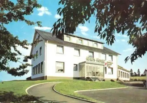 AK, Juhöhe Odenwald, Pension Café Restaurant "Haus Hölle", um 1970