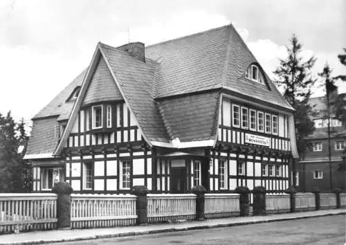 AK, Oberhof Thür. Wald, FDGB-Erholungsheim "Rennsteig", 1965