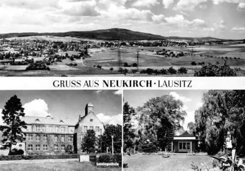 AK, Neukirch Lausitz, drei Abb., 1971