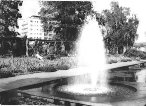 Ansichtskarte, Potsdam, Anlagen auf der Freundschaftsinsel, 1967