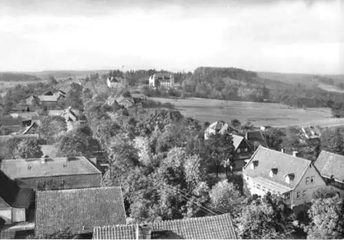 AK, Friedrichsbrunn Harz, Blick zum Sanatorium, 1970