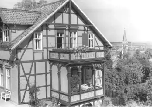 Ansichtskarte, Wernigerode Harz, Heim des Oberlinhauses, 1984